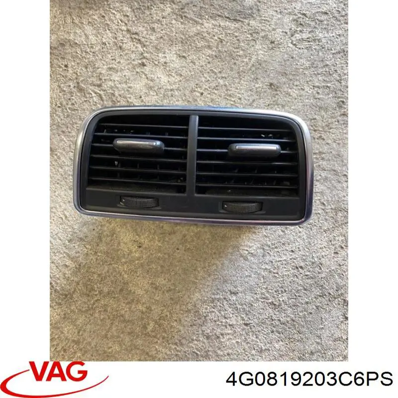 4G0819203C6PS VAG Grelha traseira de ventilação de salão no braço