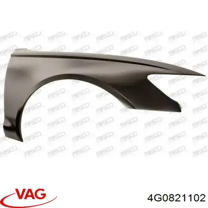 Pára-lama dianteiro direito VAG 4G0821102 preço, a partir de 210,35 USD