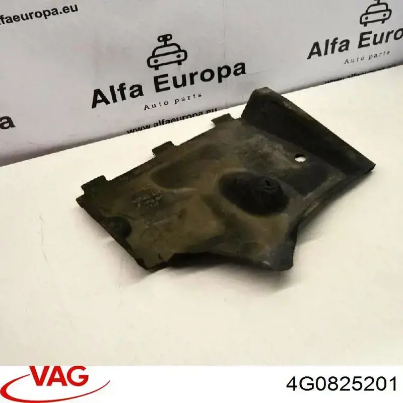 4G0825201 VAG Proteção dianteira esquerda de fundo