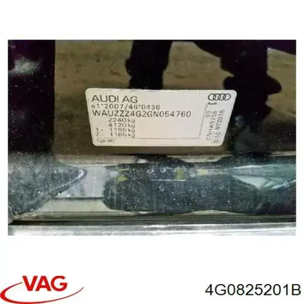 Compre 4G0825201B VAG Proteção dianteira esquerda de fundo