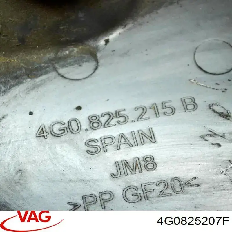Compre 4G0825207F VAG Proteção de fundo esquerda