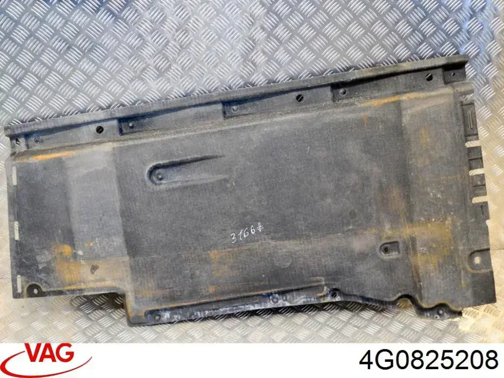 4G0825208 VAG Proteção de fundo direita