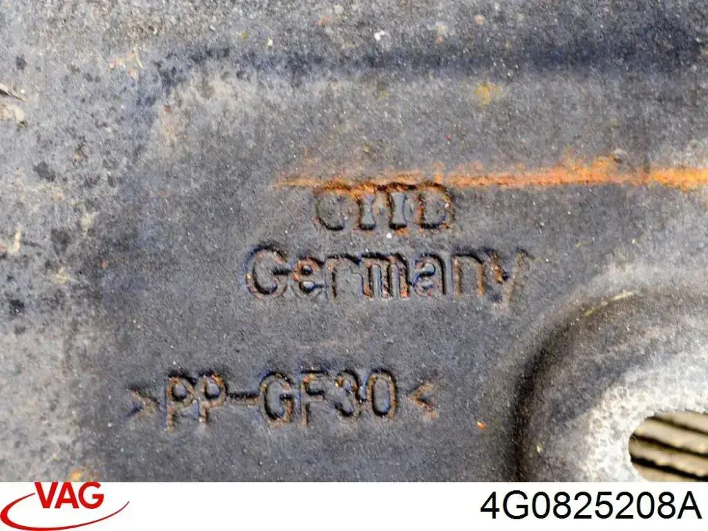 4G0825208A VAG Proteção de fundo direita