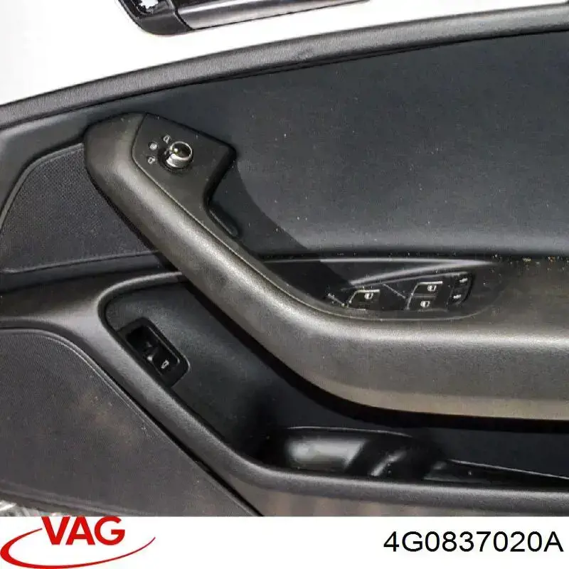 4G0837020A VAG Maçaneta interna esquerda da porta dianteira