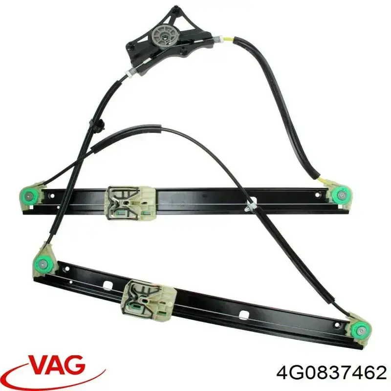 4G0837462 VAG Mecanismo de acionamento de vidro da porta dianteira direita