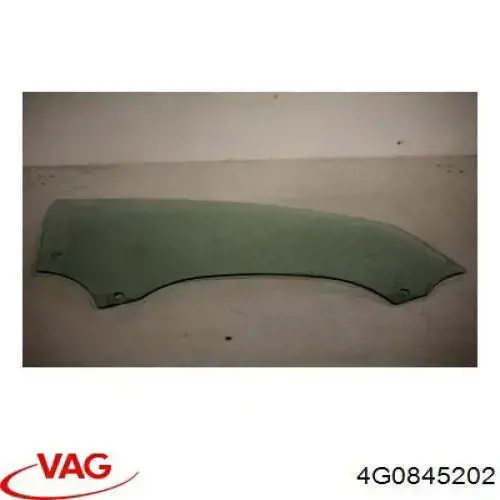 4G0845202 VAG Vidro da porta dianteira direita