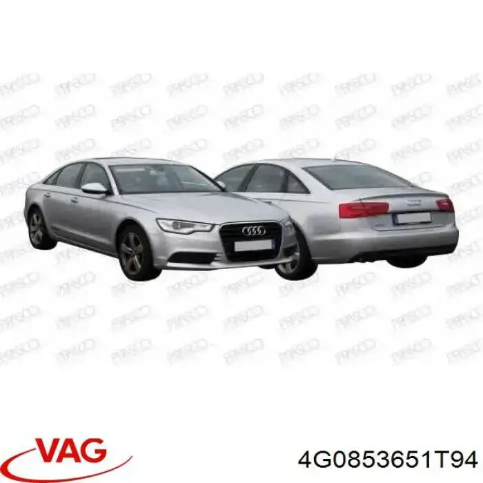 Compre 4G0853651T94 VAG Grelha do radiador