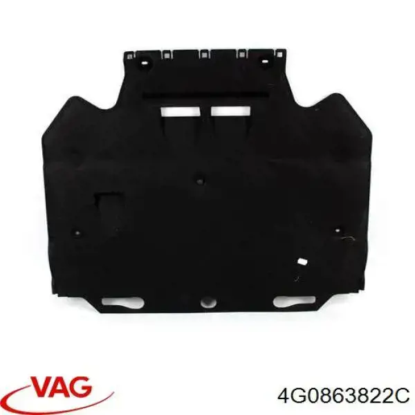 4G0863822C VAG Proteção de motor, de panela (da seção de motor)