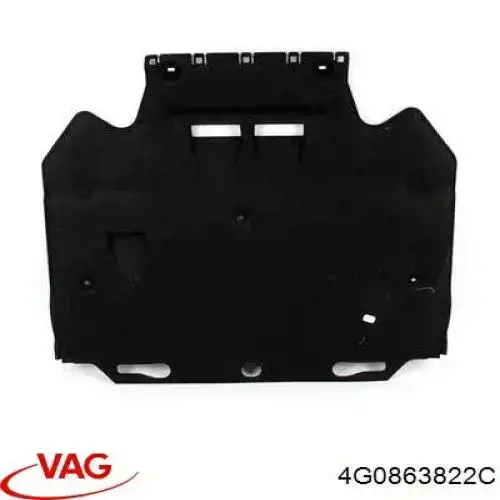 Proteção de motor, de panela (da seção de motor) VAG 4G0863822C preço, a partir de 61,57 USD