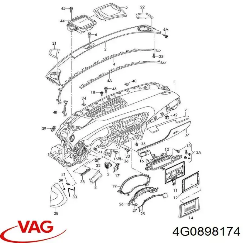 4G0898174 VAG 