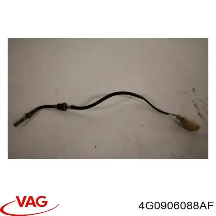 4G0906088AF VAG Sensor de temperatura dos gases de escape (GE), depois de filtro de partículas diesel