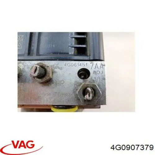 Unidade hidráulico de controlo ABS 4G0907379 VAG