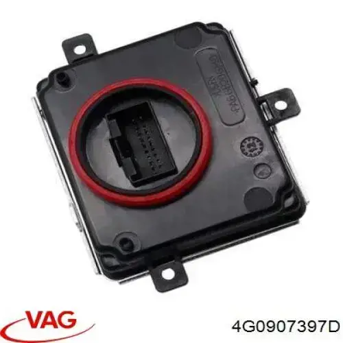 4G0907397D VAG Módulo de direção (Centralina eletrônica) das luzes