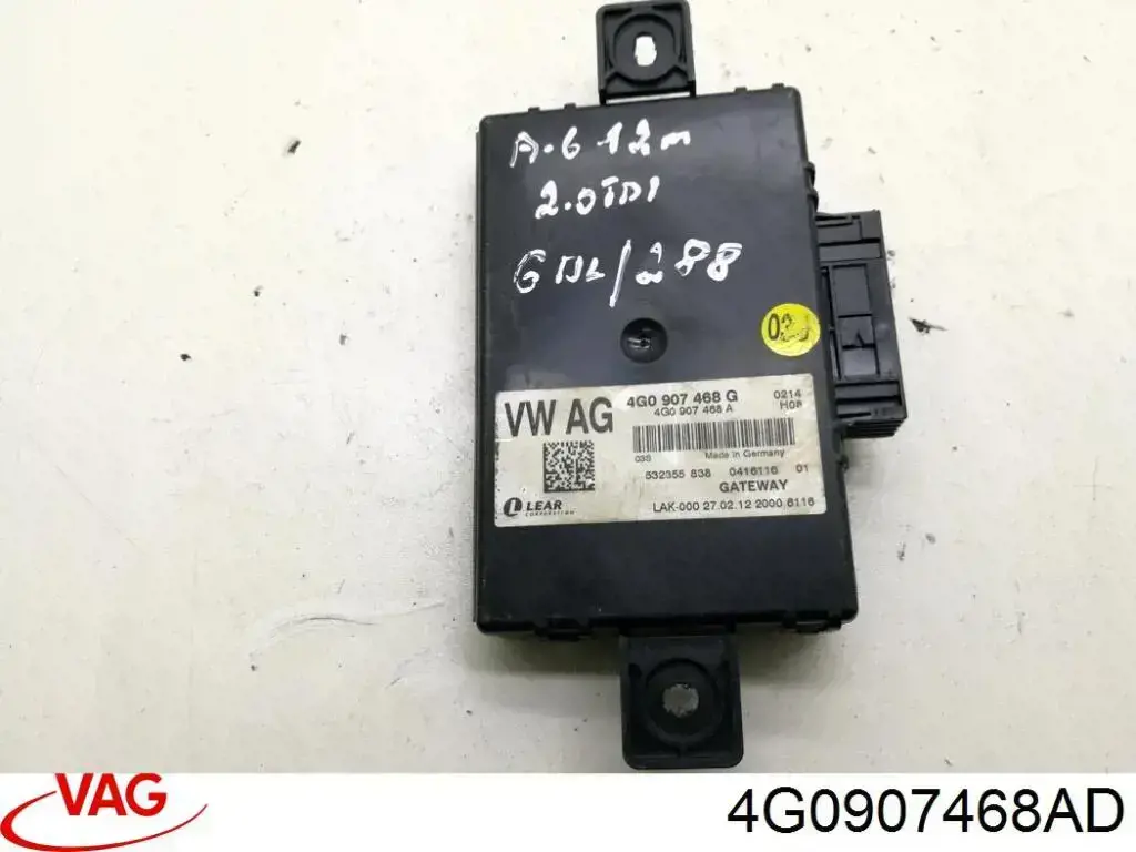 Módulo "Interface de diagnóstico" VAG 4G0907468AD preço, a partir de 185,58 USD