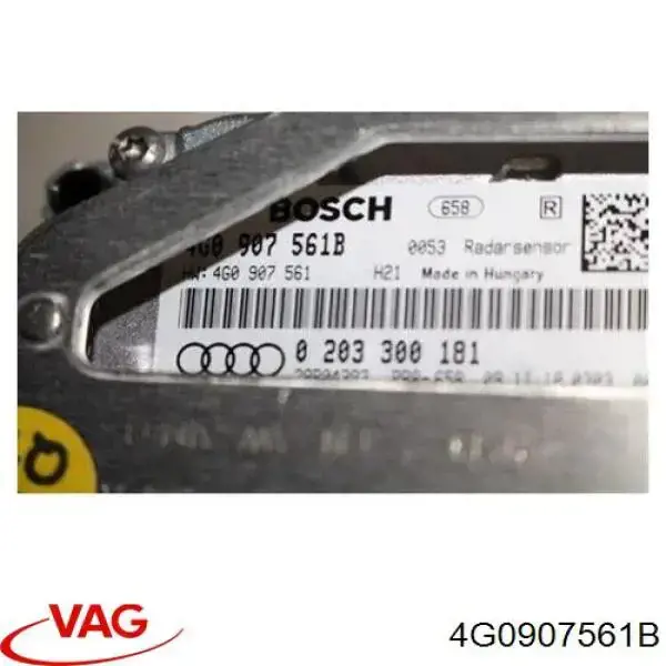Sensor de radar de distância VAG 4G0907561B preço, a partir de 1067,25 USD