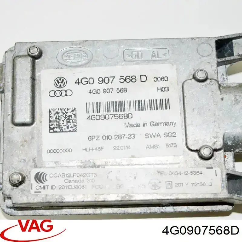 Sensor traseiro de controlo da zona morta VAG 4G0907568D preço, a partir de 214,24 USD
