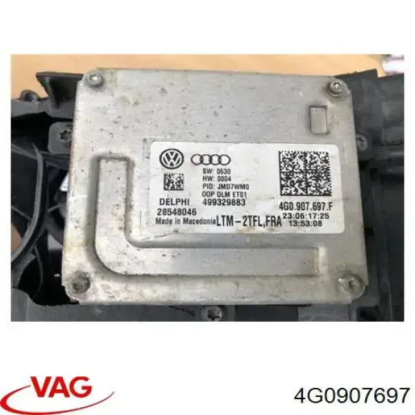 Módulo de direção (Centralina eletrônica) das luzes VAG 4G0907697 preço, a partir de 82,81 USD