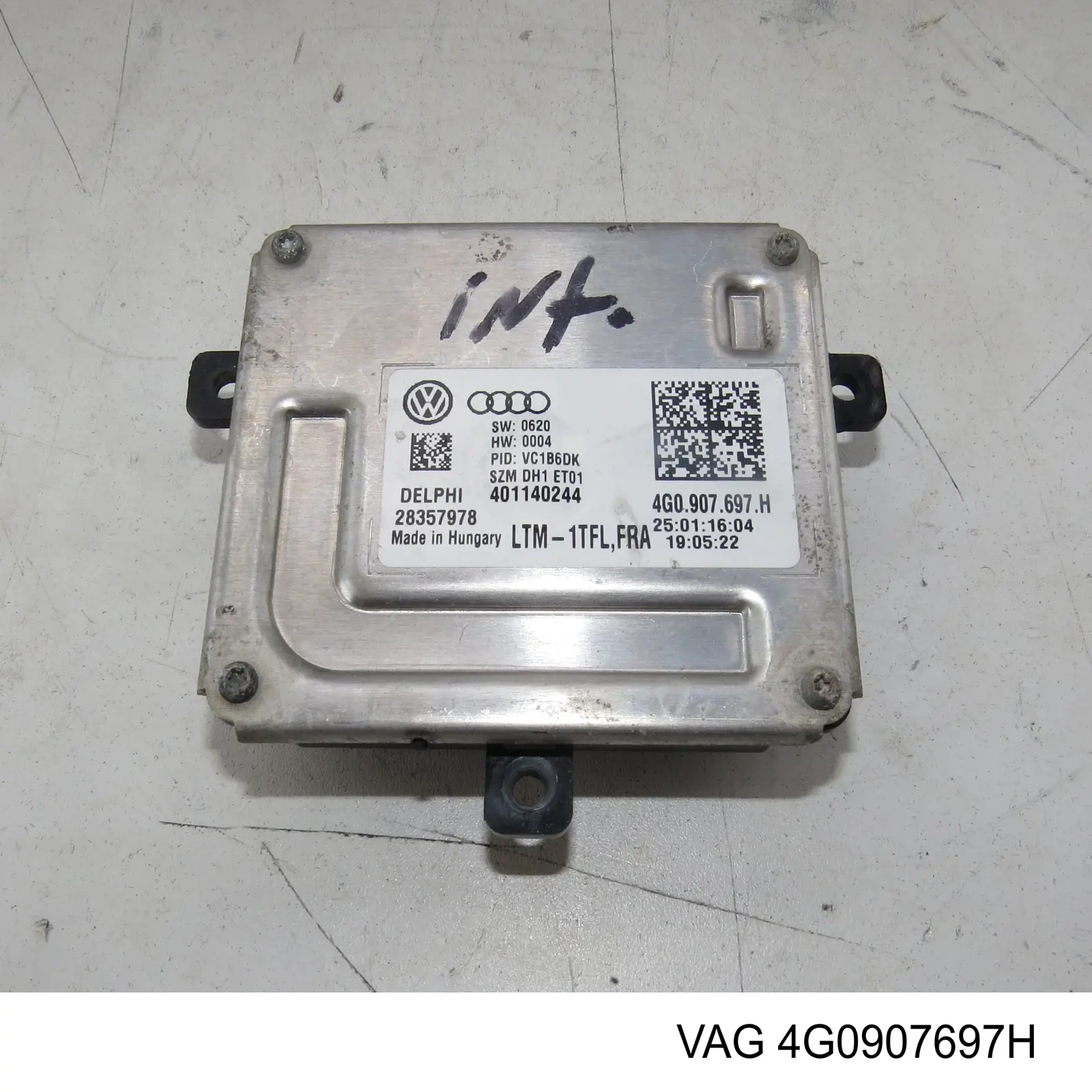 4G0907697H VAG Unidade de encendido (xénon)