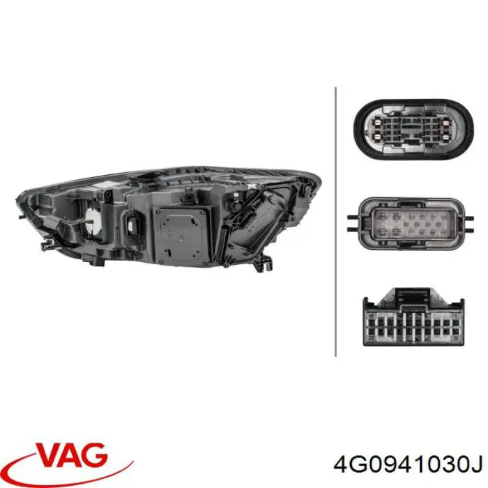 Luz direita VAG 4G0941774N preço, a partir de 4361,86 USD