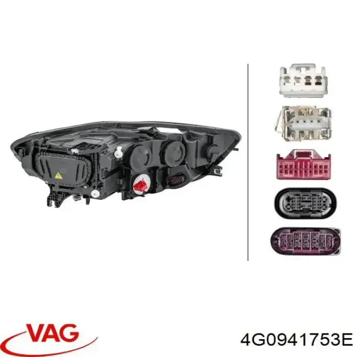 Luz esquerda VAG 4G0941753E preço, a partir de 667,05 USD