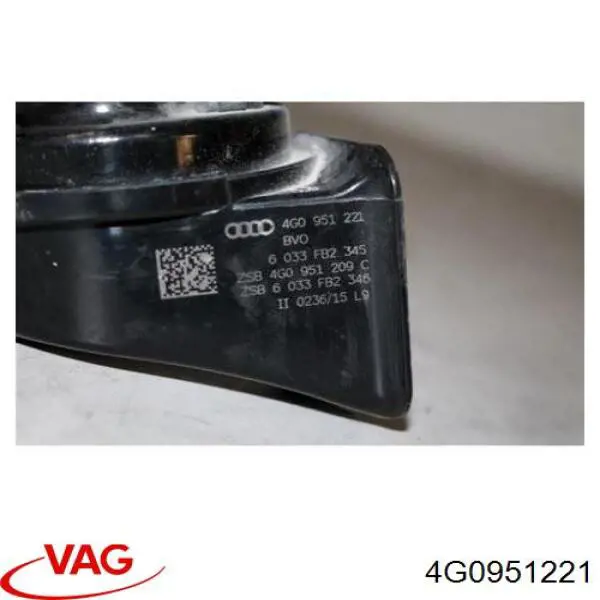 Sinal sonoro (cláxon) VAG 4G0951221 preço, a partir de 54,48 USD