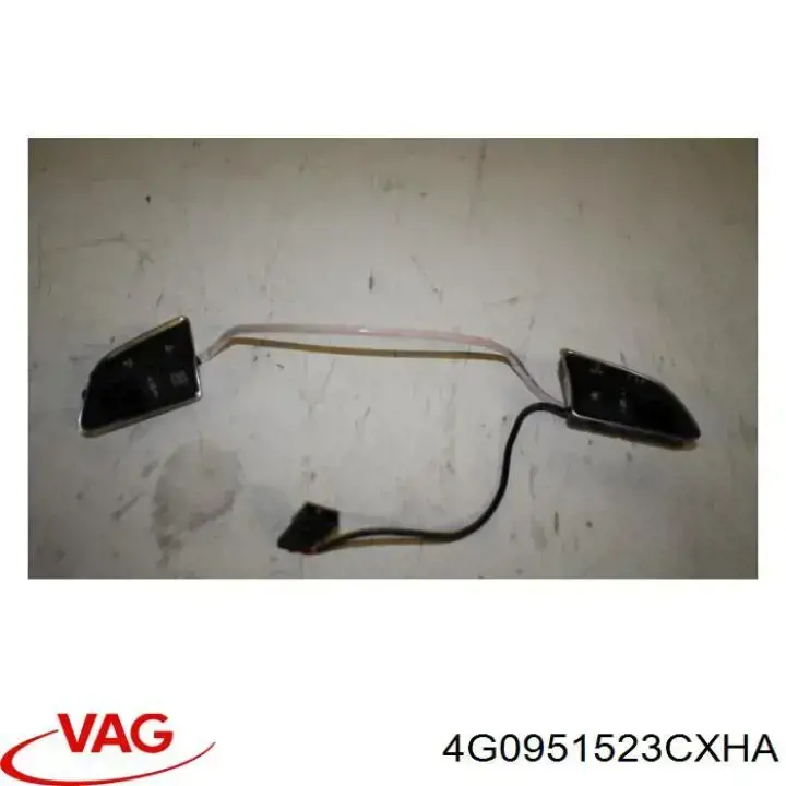 Compre 4G0951523CXHA VAG Unidade de interruptores de botão do volante de direção