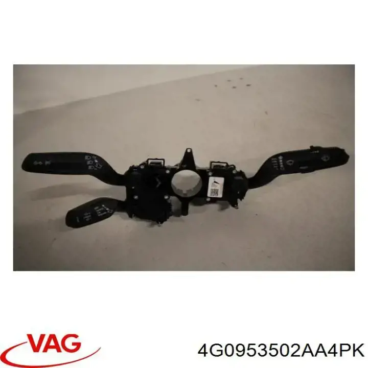 4G0953502AA4PK VAG Comutador instalado na coluna da direção, montado