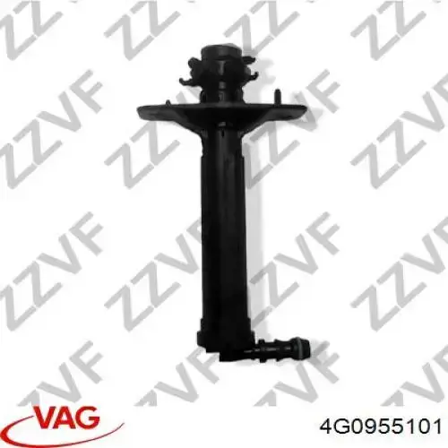 Compre 4G0955101 VAG Suporte do injetor de fluido para lavador das luzes (cilindro de elevação)