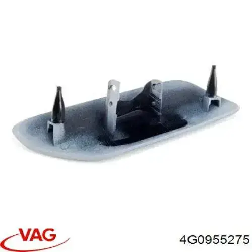 4G0955275 VAG Placa sobreposta do injetor de fluido para lavador da luz dianteira