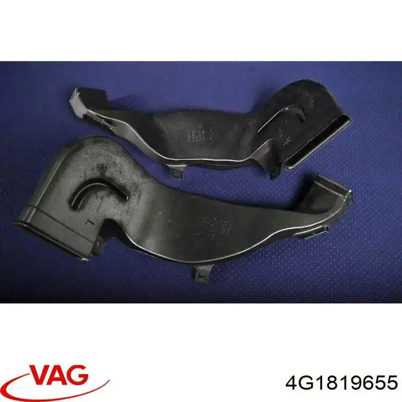4G1819655 VAG Conduto de ar (distribuidor de ar para "painel de instrumentos") esquerdo