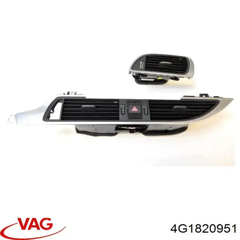 Grelha de ventilação de salão no "painel de instrumentos" VAG 4G1820951 preço, a partir de 105,56 USD