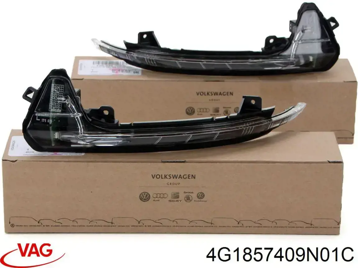 4G1857409N01C VAG Espelho de retrovisão esquerdo