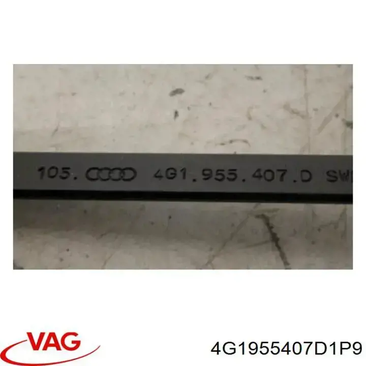 Compre 4G1955407D1P9 VAG Braço de limpa-pára-brisas do pára-brisas