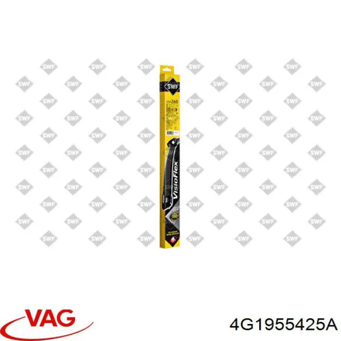 Compre 4G1955425A VAG Limpa-pára-brisas do pára-brisas de condutor