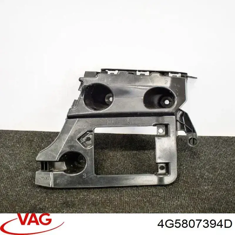 4G5807394D VAG Consola direita do pára-choque traseiro
