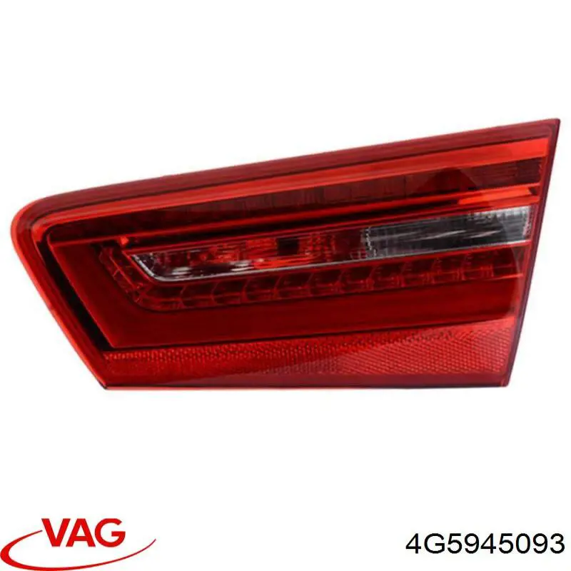 4G5945093 VAG Lanterna traseira esquerda interna
