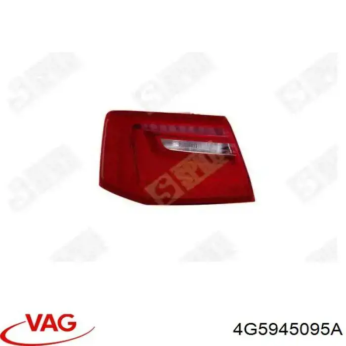 4G5945095A VAG Lanterna traseira esquerda externa