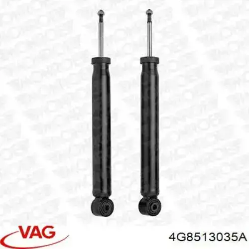 Compre 4G8513035A VAG Amortecedor traseiro