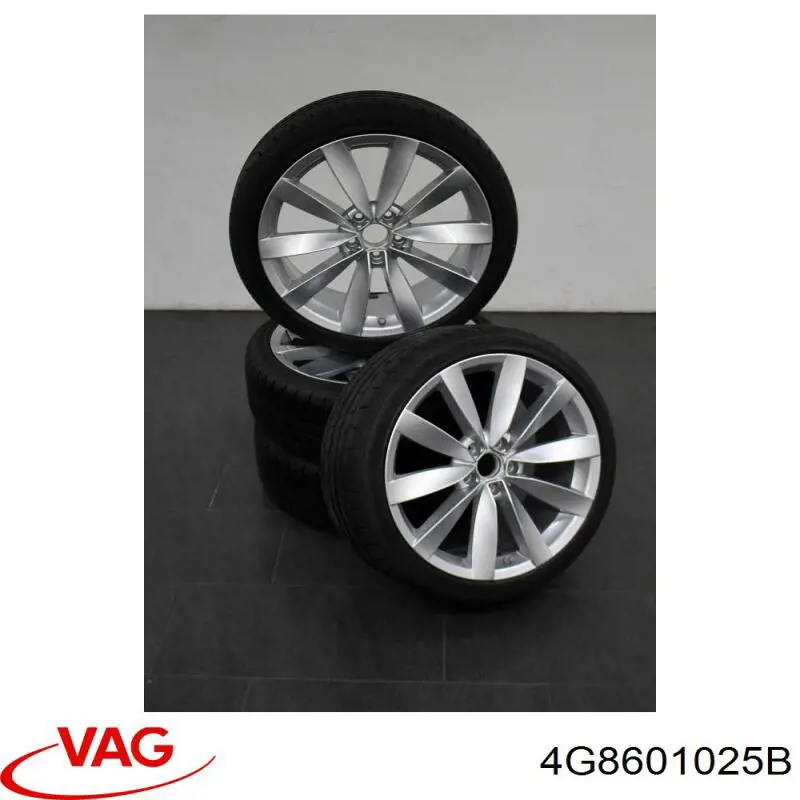 Discos de roda de aleação ligeira (de aleação ligeira, de titânio) VAG 4G8601025AF preço, a partir de 1433,96 USD