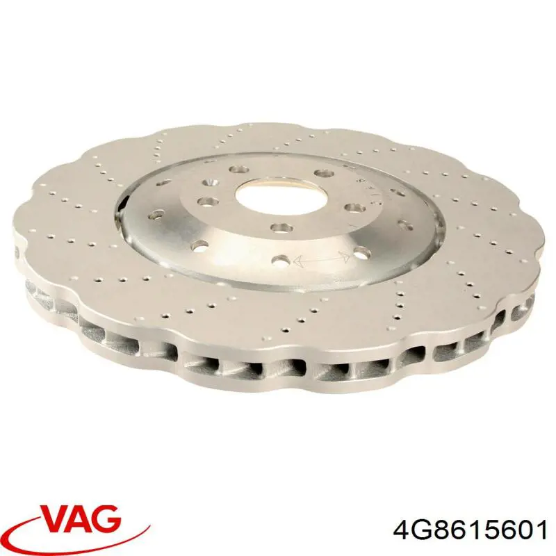 Compre 4G8615601 VAG Disco do freio traseiro