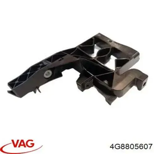 4G8805607 VAG Consola (adaptador) de fixação da luz dianteira esquerda