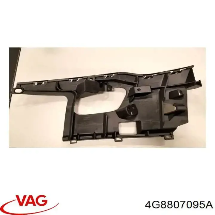 4G8807095A VAG Consola do pára-choque dianteiro esquerdo
