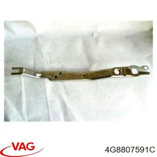 4G8807591C VAG Consola dianteira de fixação do pára-lama dianteiro esquerdo