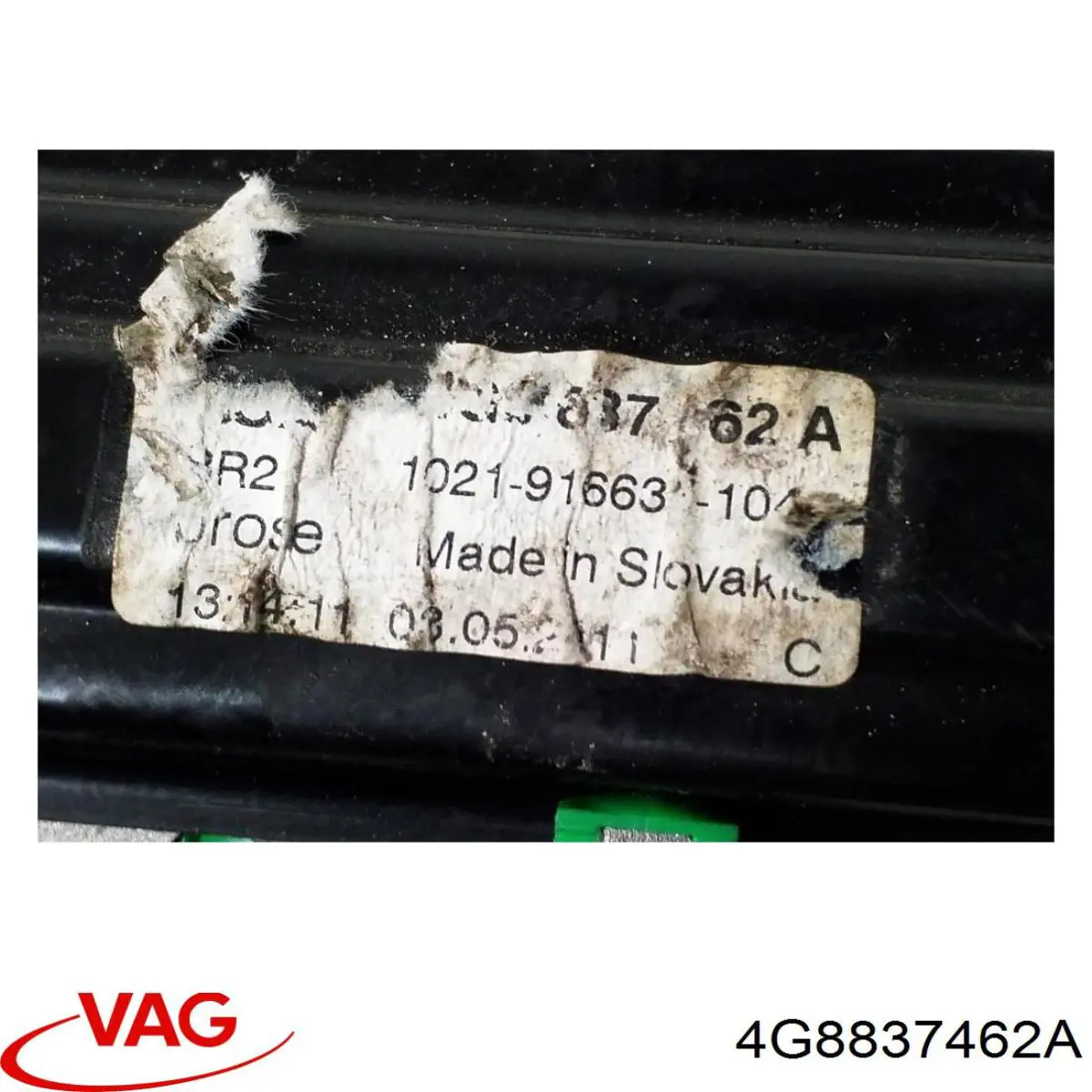 Mecanismo de acionamento de vidro da porta dianteira direita VAG 4G8837462A preço, a partir de 130,25 USD