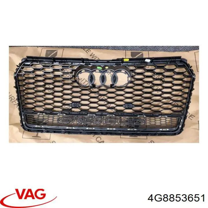 4G8853651 VAG Grelha do radiador