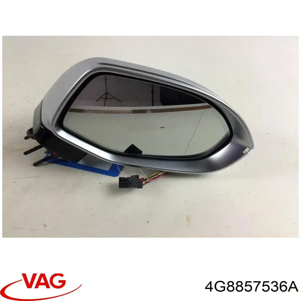 Compre 4G8857536A VAG Elemento espelhado do espelho de retrovisão direito