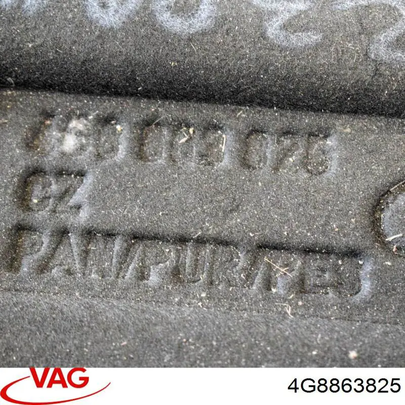  Isolamento de ruído da capota Audi A7 Sportback liftback (4GA, 4GF) (2010 - 2018) Sportback