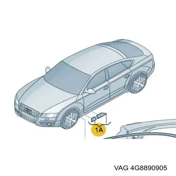  VAG 4G8890905 preço, a partir de 66,44 USD