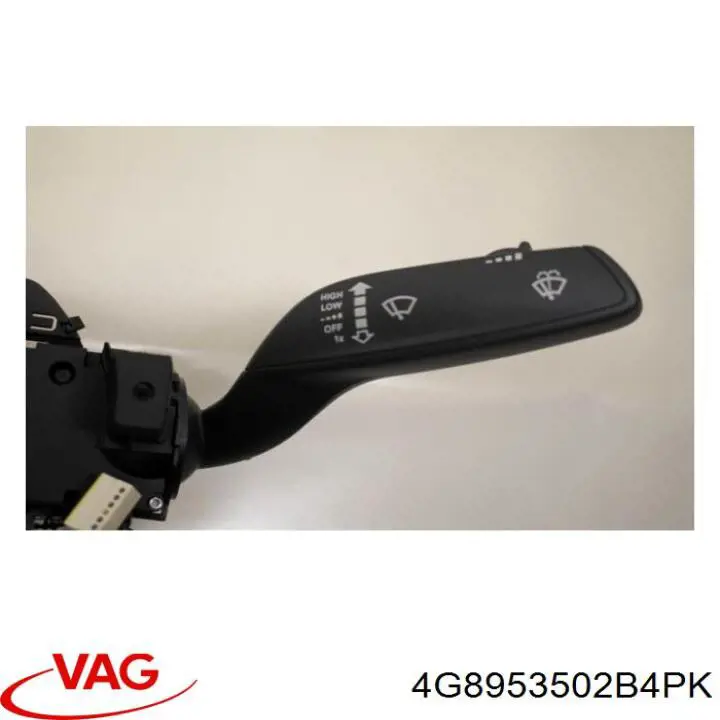 4G8953502B4PK VAG Comutador instalado na coluna da direção, montado