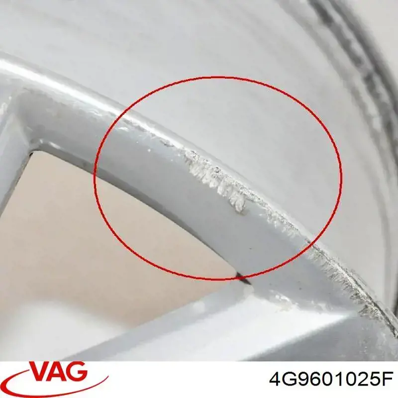 4G9601025F VAG Discos de roda de aleação ligeira (de aleação ligeira, de titânio)
